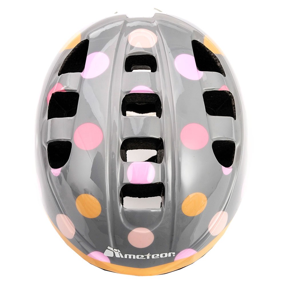 Casca Copii M 52-56 cm Pink Dots Meteor - imagine 2