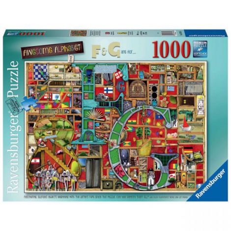 Puzzle Alphabet Colin Thompson, 1000 piese Ravensburger