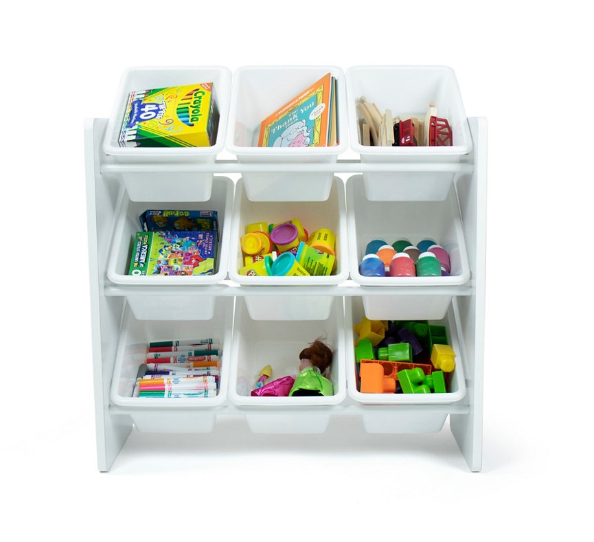 Organizator Ginger Home 9 Cutii, Alb - imagine 6