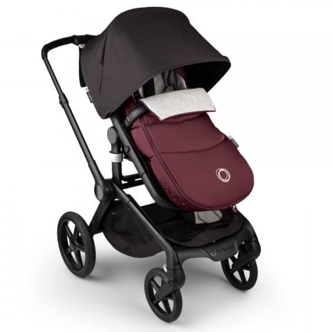 Husa Picioare Bugaboo Dark Cherry - Confort Premium - imagine 4