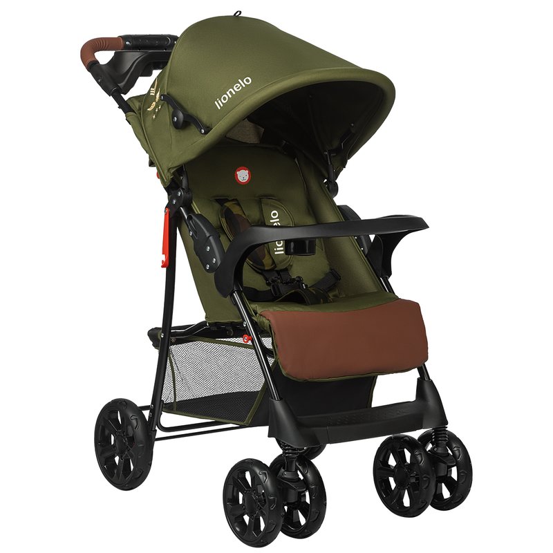 Carucior Lionelo Emma Plus Forest Green, Accesorii Incluse - imagine 11