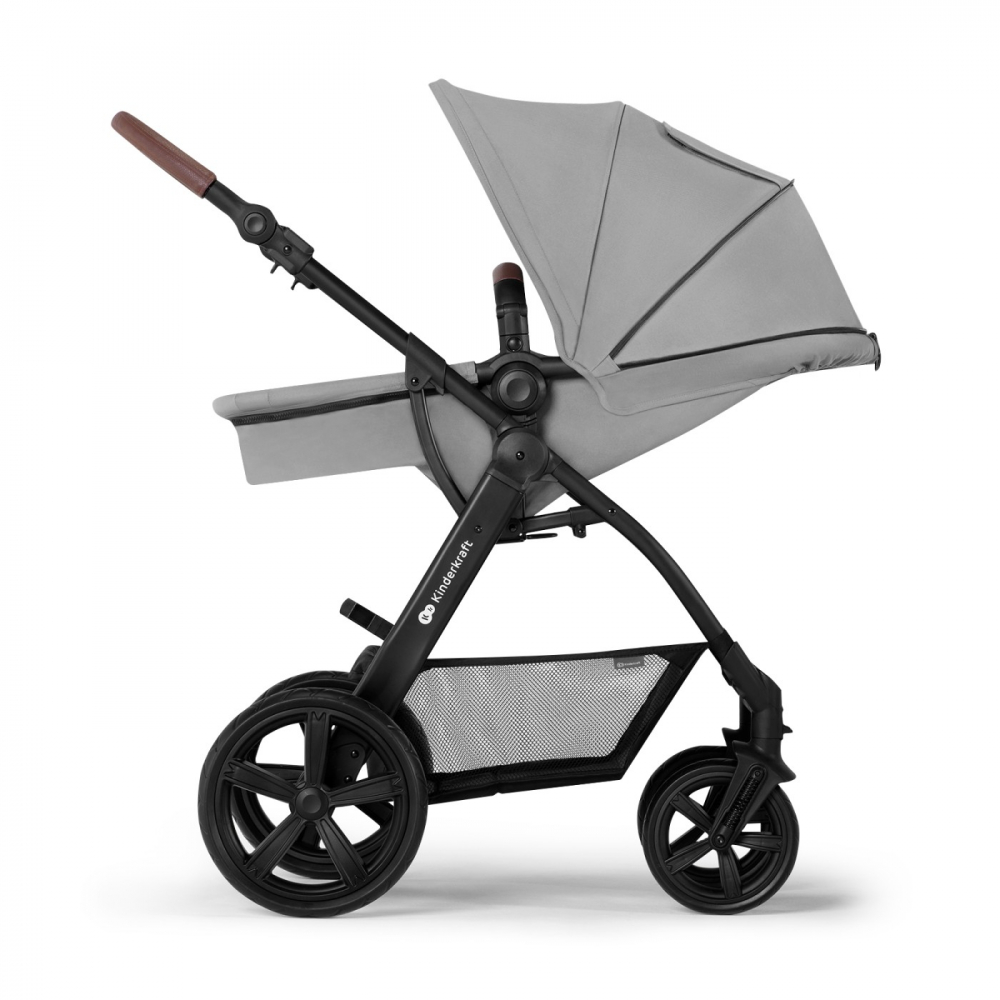 Carucior Kinderkraft MOOV 3 in 1 Gri - Pana la 22kg - imagine 5