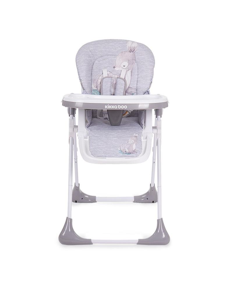 Scaun masa Kikkaboo Sweet Nature Grey Deer - imagine 3