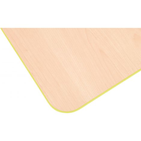 Blat Masă Artar Quadro Moje Bambino, Cant Verde - imagine 2