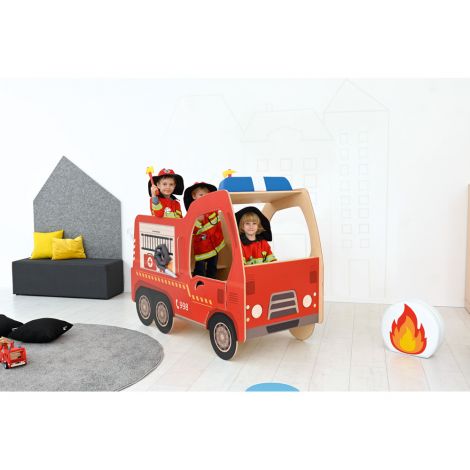 Masina de pompieri Moje Bambino - Colt joaca educativ - imagine 12