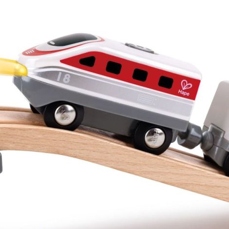 Tren Hape Intercity Motorizat cu Lumini - imagine 6