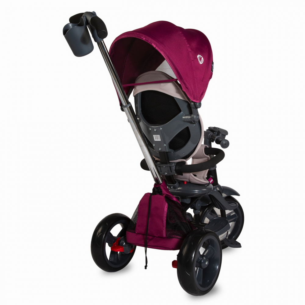 Tricicleta Coccolle Velo Violet 4 în 1 Pliabilă