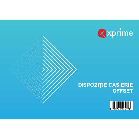 Dispunere casierie A6 offset | Papetarie