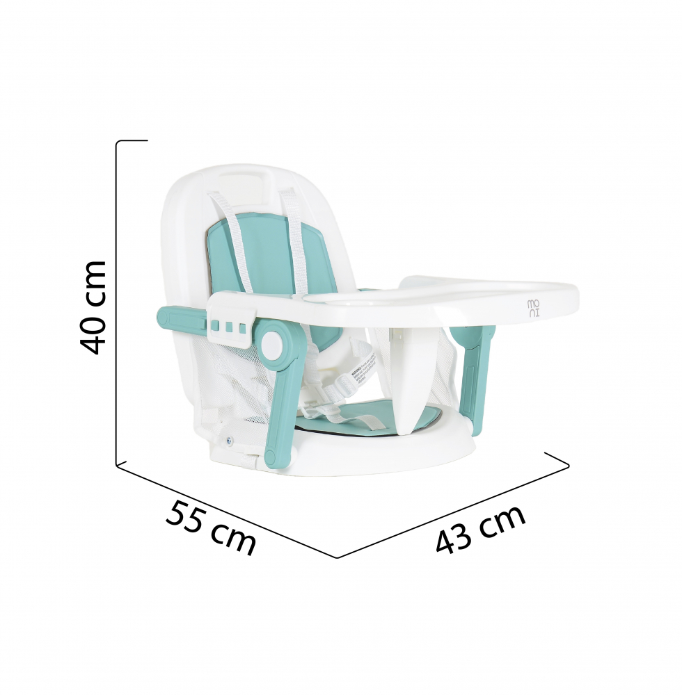 Scaun de masa 2in1 Moni Amaretti Mint - imagine 6