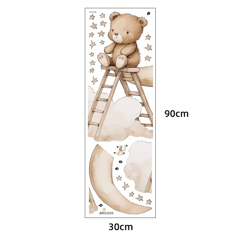 Sticker Ursulet Teddy SIPO - Decorațiune Camera Copil - imagine 8
