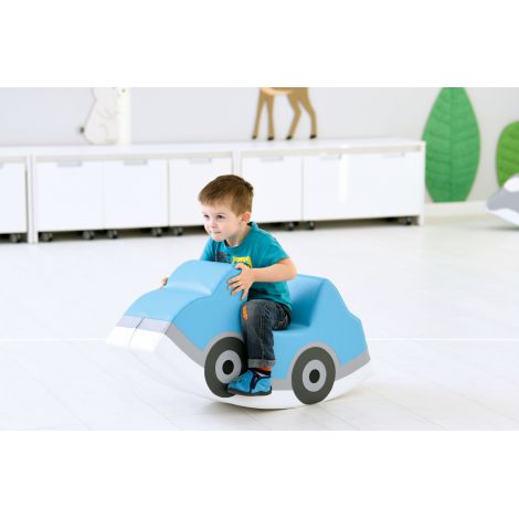 Balansoar Mașinuță Albastră Moje Bambino - imagine 3