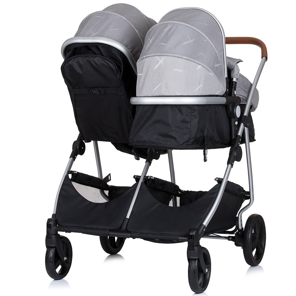Chipolino Duo Smart 2 in 1 Anthracite Carucior Gemeni - imagine 7
