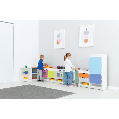 Bucătărie de Joacă Quadro Alb | Moje Bambino - imagine 7