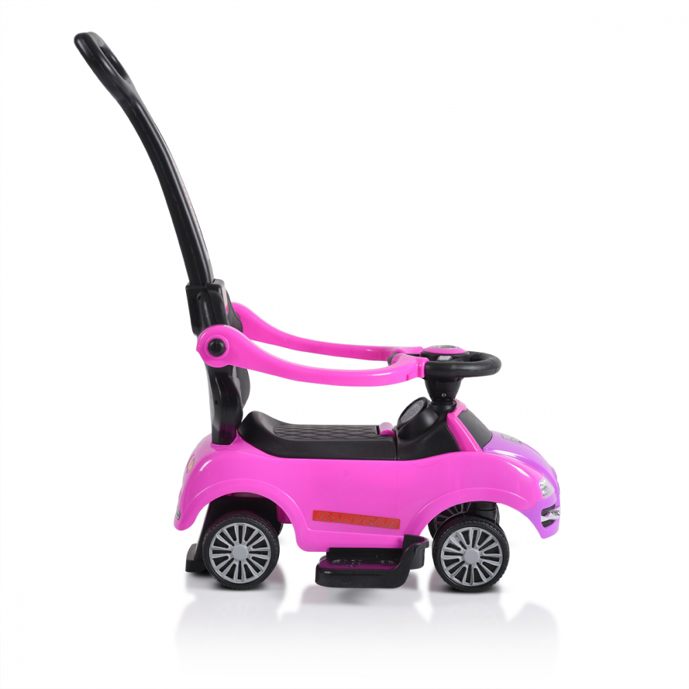 Moni Rider 2in1 Pink - Masinuta cu maner parental - imagine 7