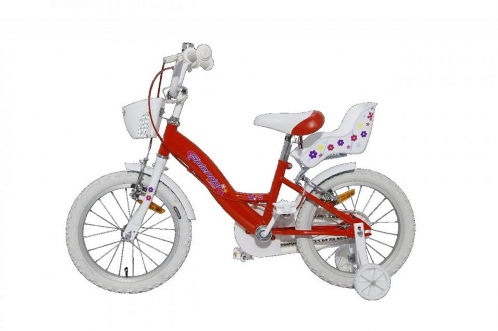 Bicicleta Novokids SplendOr 16" Rosu Copii - imagine 2
