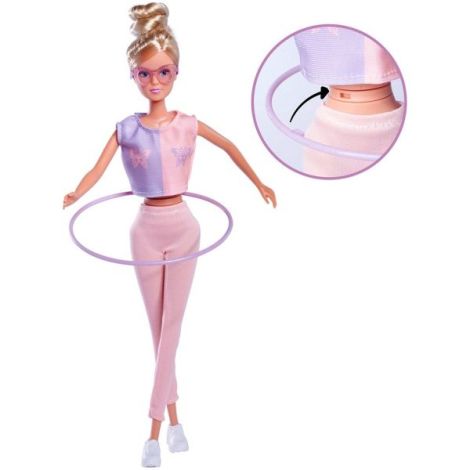 Papusa Simba Steffi Love Hula Hoop 29cm cu Accesorii - imagine 2
