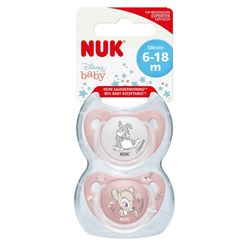 Set Suzete Nuk Disney Bambi M 6-18 luni