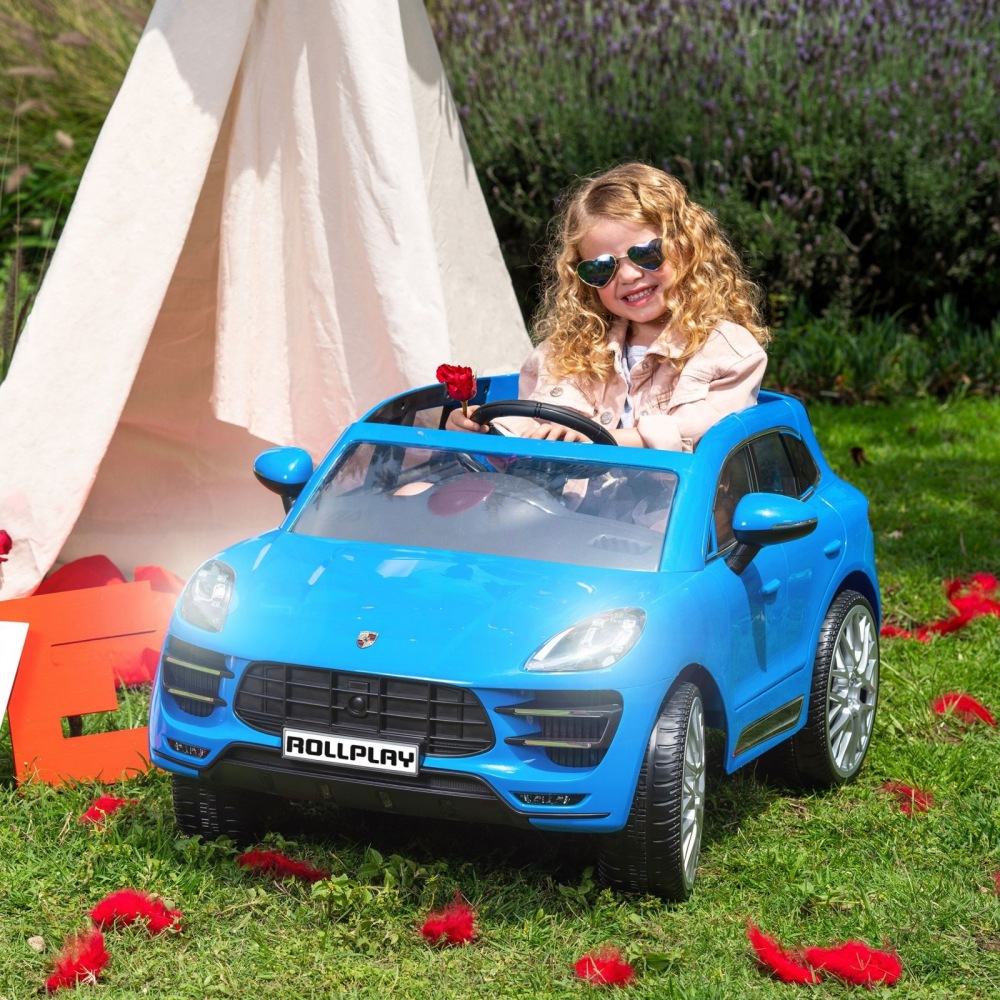 Rollplay Porsche Macan Turbo Electrica 70W - imagine 8
