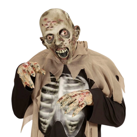 Masca Zombie Leprous Widmann | Efect Horror - imagine 2
