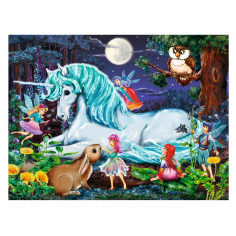 Puzzle Pădure 100 piese Ravensburger - imagine 3