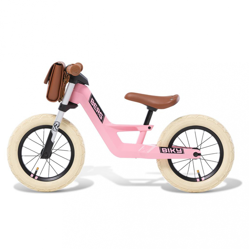 Berg Biky Retro Pink 12" Bicicleta Fara Pedale - imagine 2