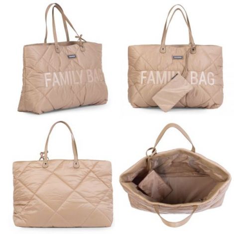 Geanta Family Bag Childhome Bej | Spatioasă & Practică - imagine 2
