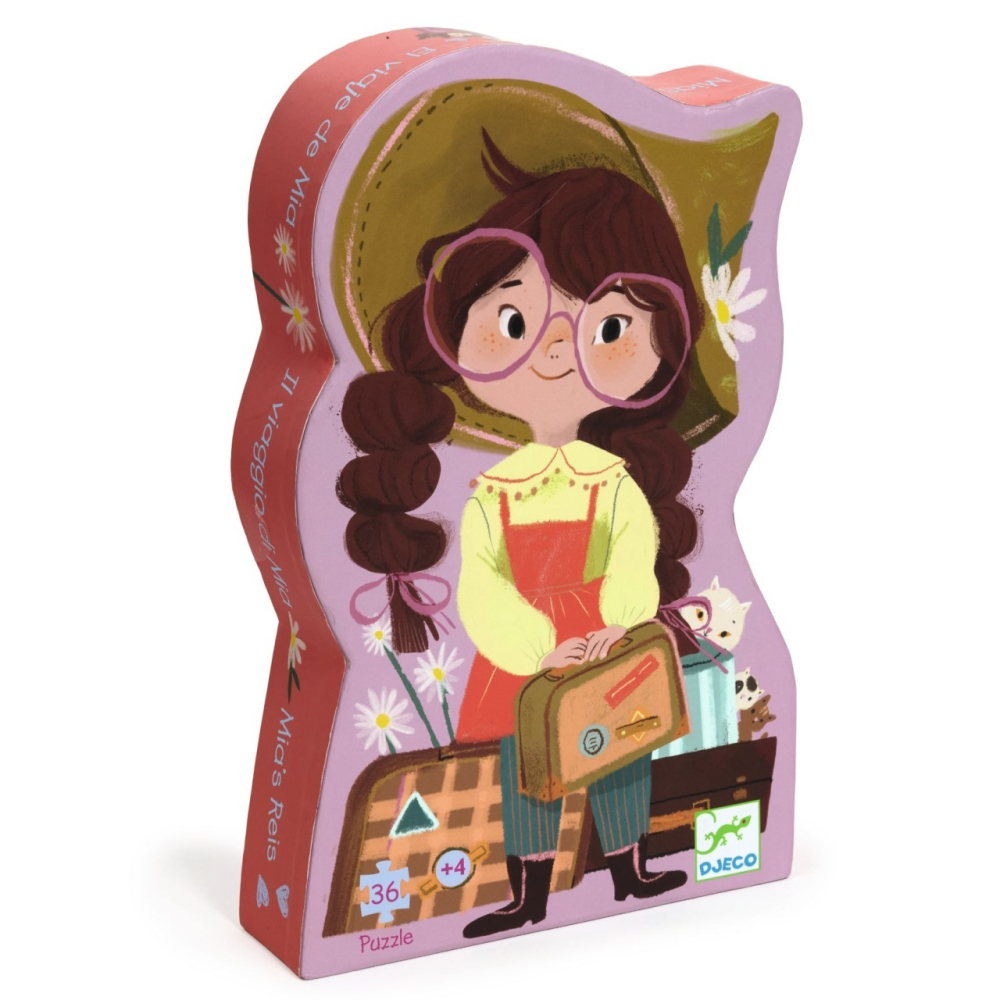 Puzzle Calatoria Djeco - Aventuri Educative