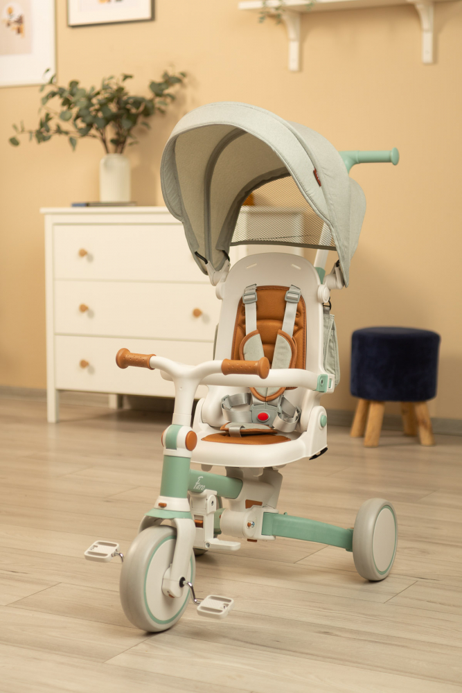 Tricicleta Toyz Faro Verde Multifuncțională - imagine 9