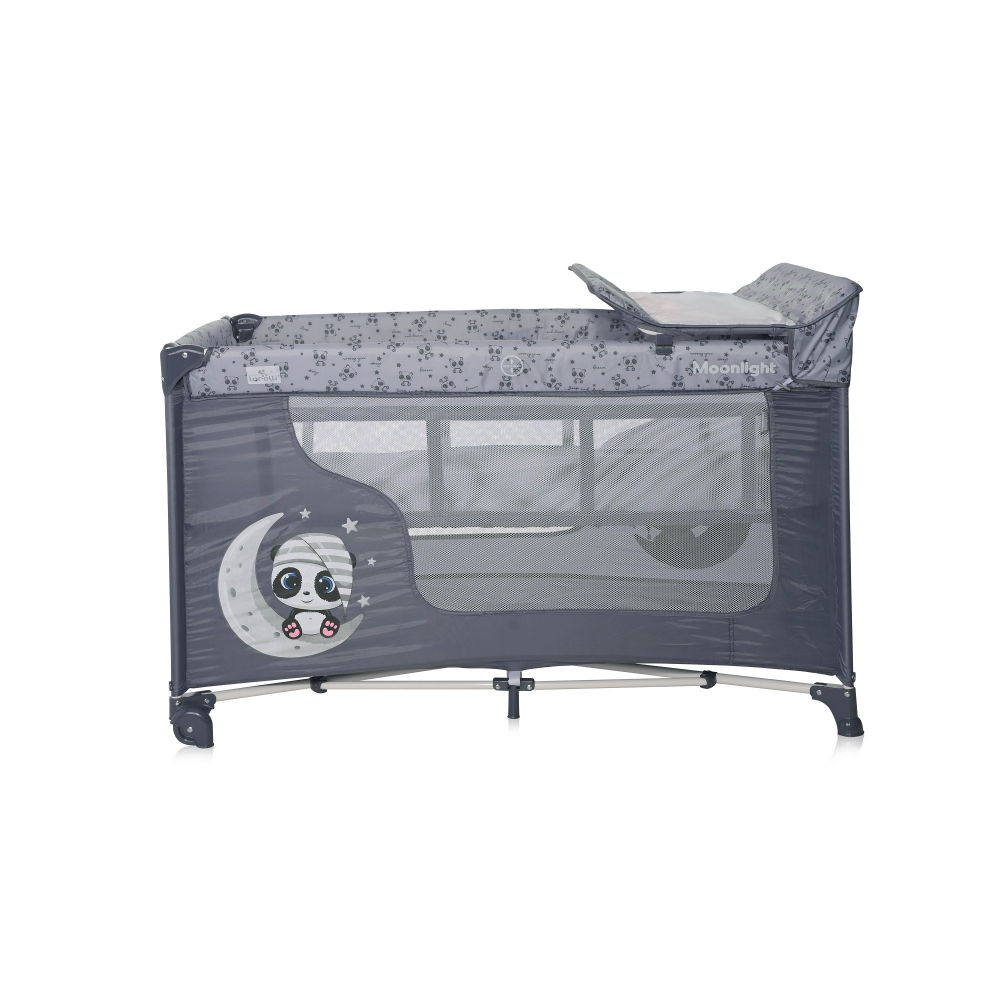 Patut Lorelli Moonlight Cool Grey Pliabil 2 Nivele