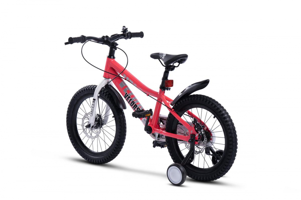 Bicicleta Velors V18345A Roz 18" Copii 5-7 ani - imagine 2