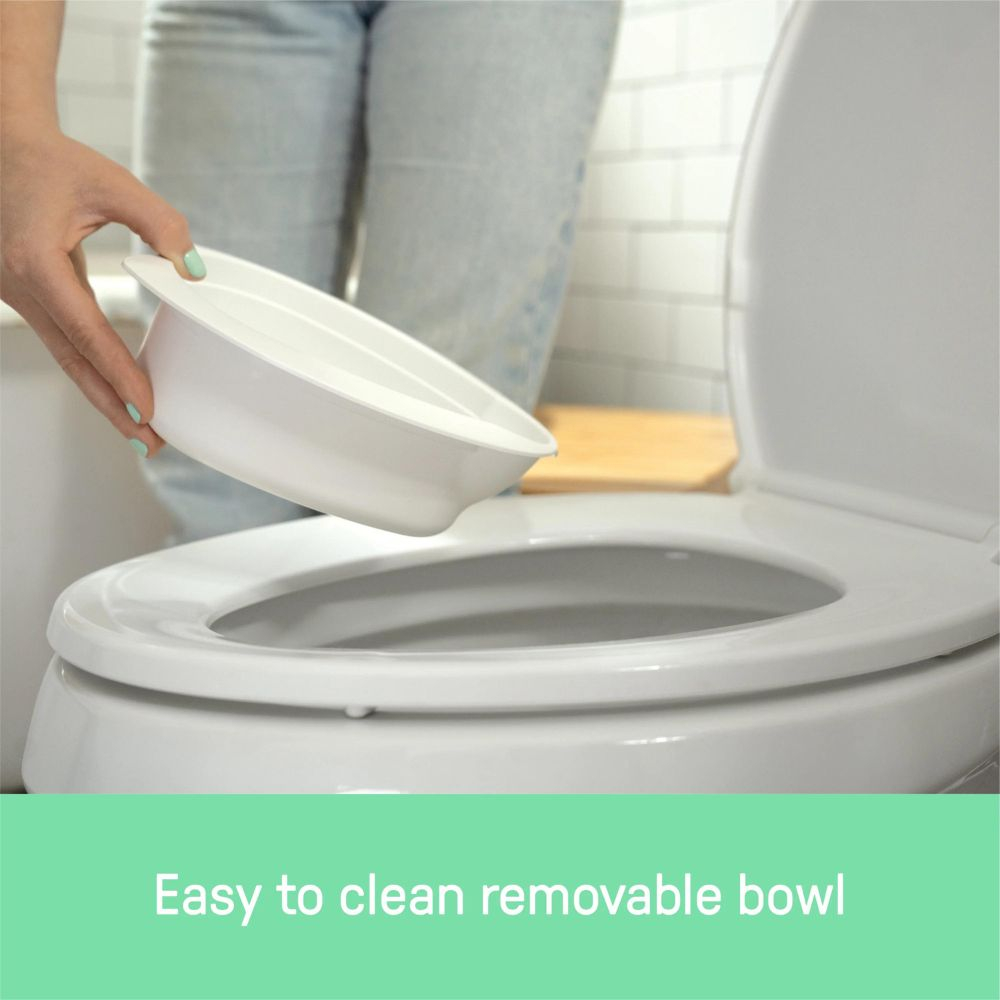 Olita cu sunete My Size Potty Pro, Alb, Ingenuity