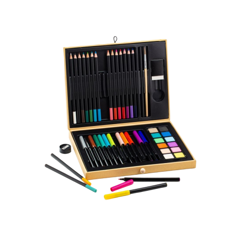 Cutie Artă Djeco 8797 - Set Complet Desen și Pictură