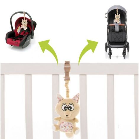 Jucarie Plus Vulpi 4Baby SQUEEZE pentru Carucior - imagine 4
