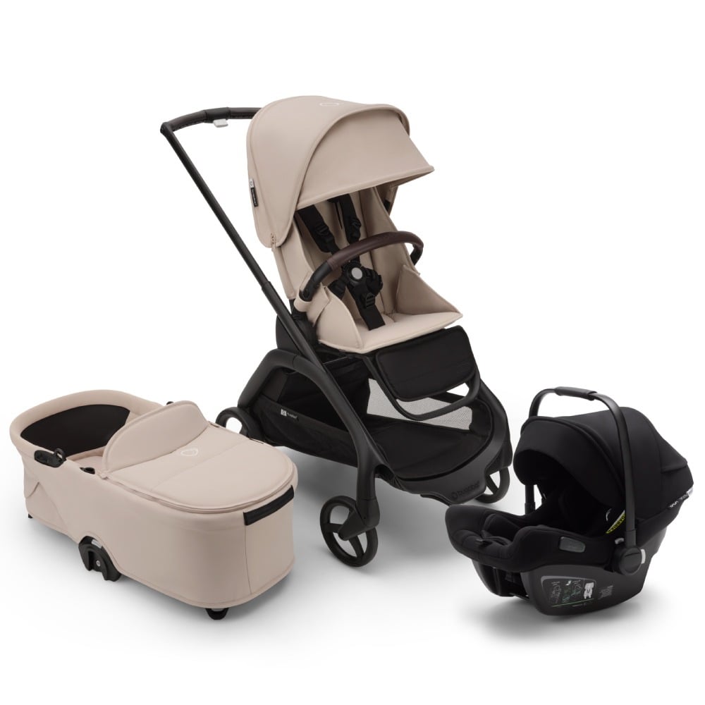 Bugaboo Dragonfly 3 in 1 Black Desert Taupe Compact