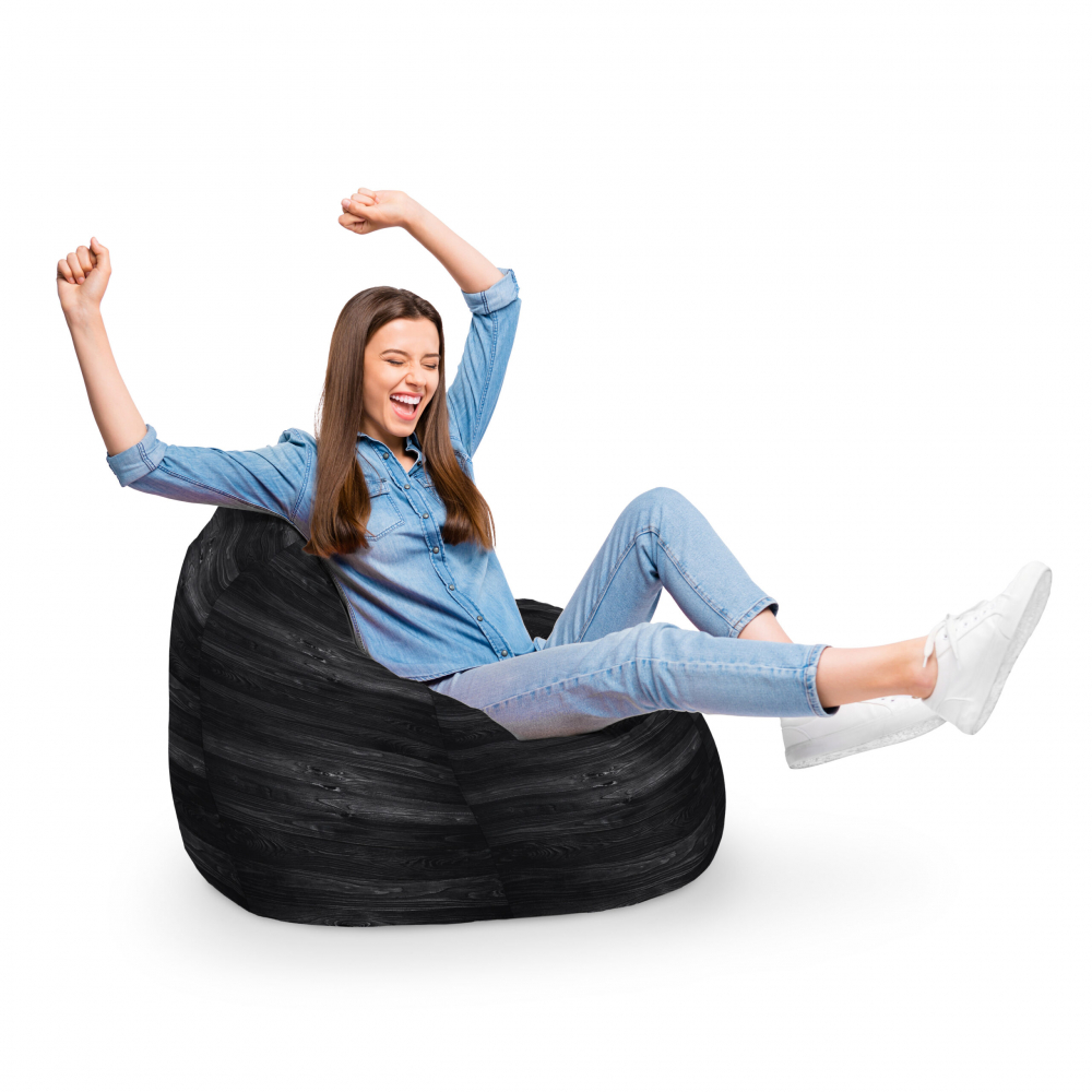 Fotoliu Puf Updeco Para XL Negru, Relaxare