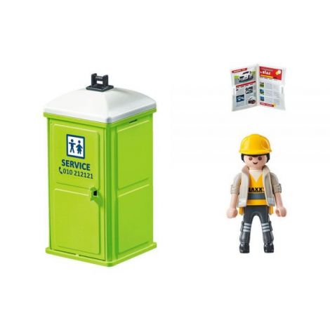 Playmobil Toaleta Mobilă - Jucarie Educativă - imagine 2