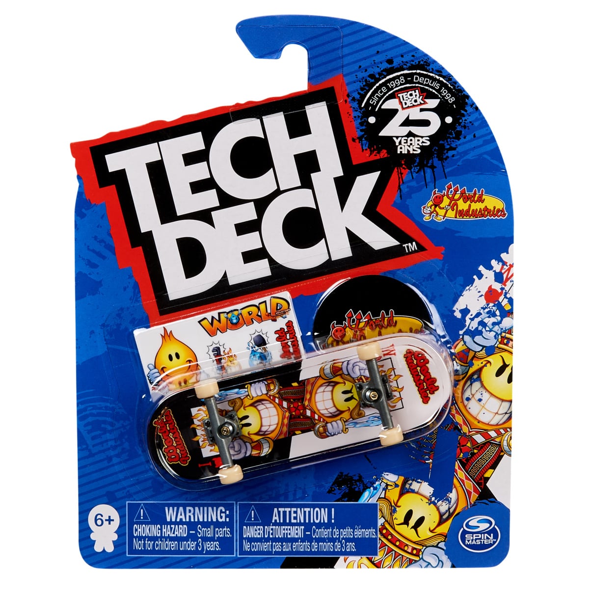 Tech Deck World 20141530 - Mini Placa Skate Realistă
