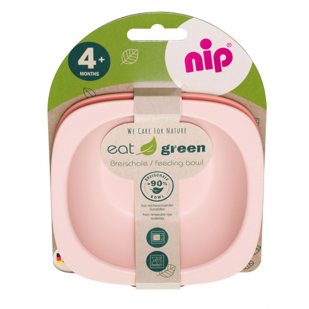 Set 2 castroane Nip Eat Green, Ecologice - imagine 2