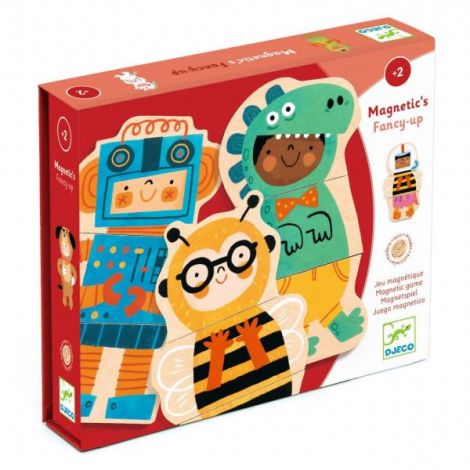 Djeco Joc Magnetic Animale Costumate