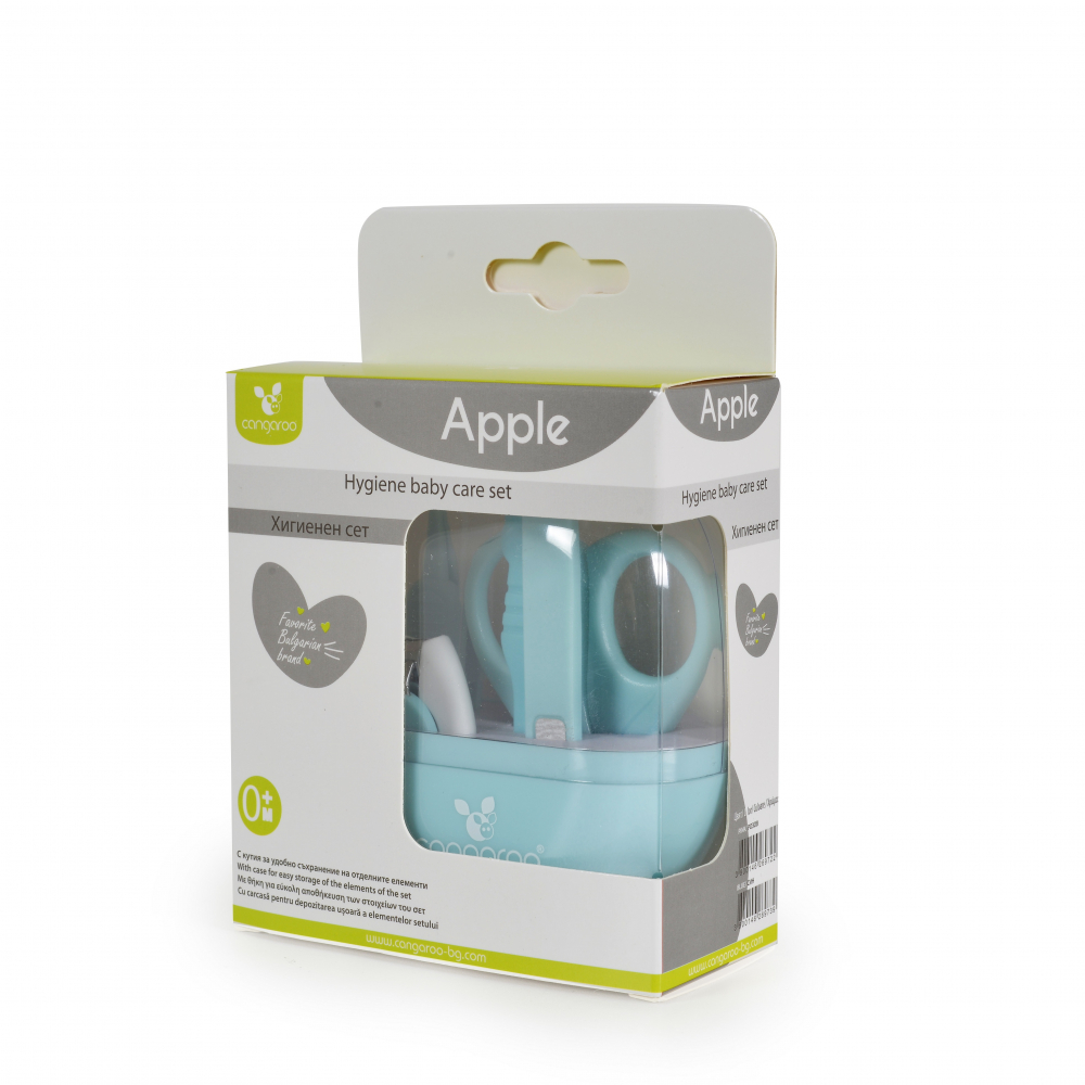 Set Manichiura Bebelusi Cangaroo Apple Blue - imagine 5