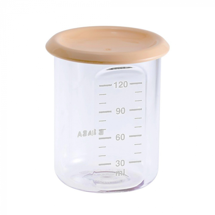 Recipient ermetic Beaba Tritan 120 ml Old Pink