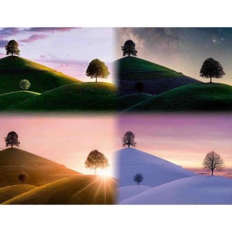 Puzzle Ravensburger Anotimpuri, 2000 Piese