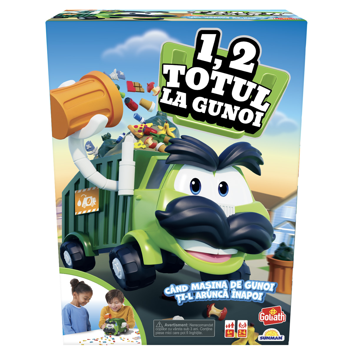 Joc Interactiv Goliath 1,2 Totul la Gunoi