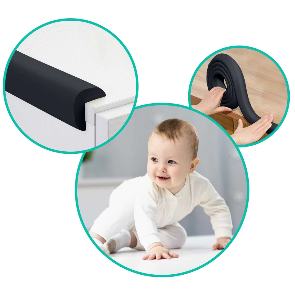 Rola Protectie Margini Ricokids 2m Negru - imagine 8