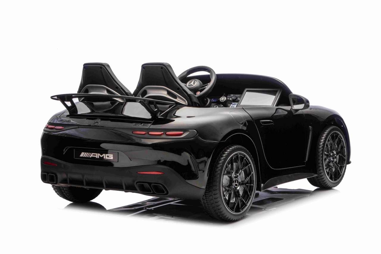Masinuta electrica pentru copii 3-10 ani cu 2 locuri, Mercedes AMG GT63 NOU XXL 24V 800W 4x4 Negru - Autokids.ro - imagine 3