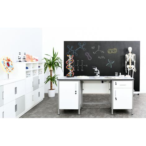 Masa HPL Laborator Școlar Moje Bambino, Rezistentă - imagine 2