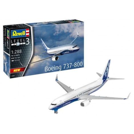 Revell Boeing 737-800 Model Kit 1:288