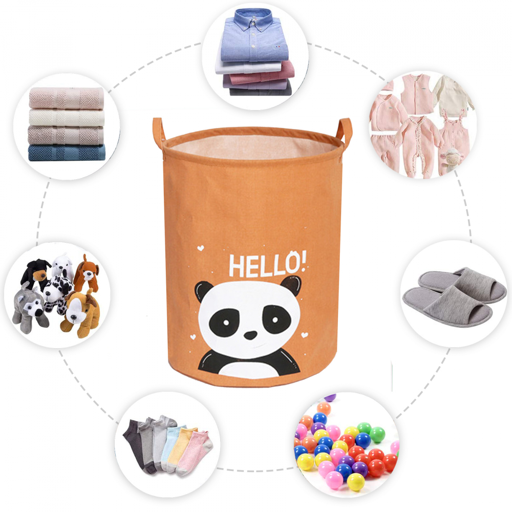 Cos Pliabil Sipo Panda 43L | Organizare Jucării - imagine 2