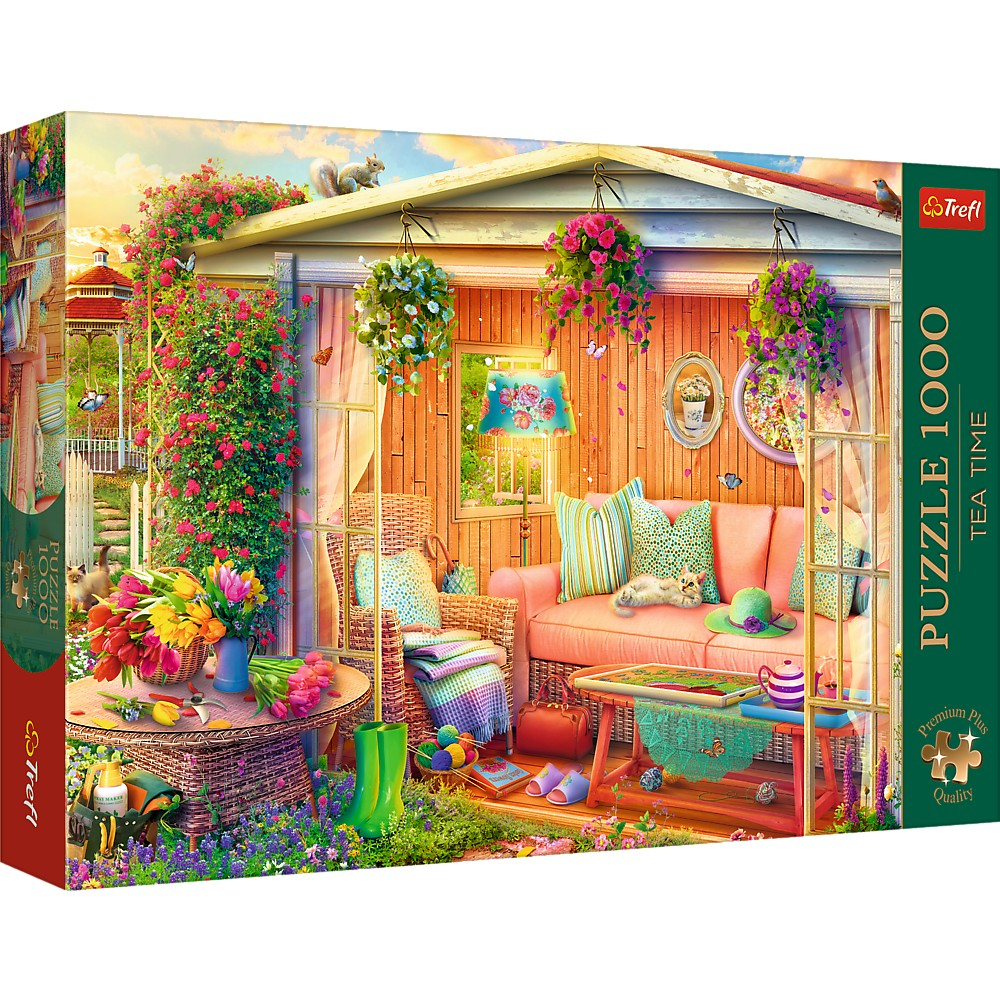 Puzzle Trefl 1000 Premium Plus - Relaxare Creativă