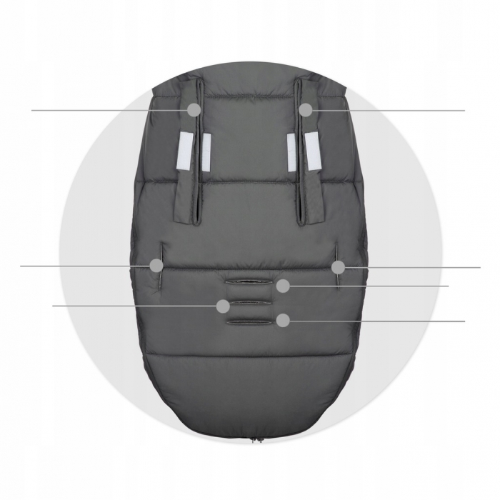 Sac de dormit Ricokids cu blană moale - imagine 5